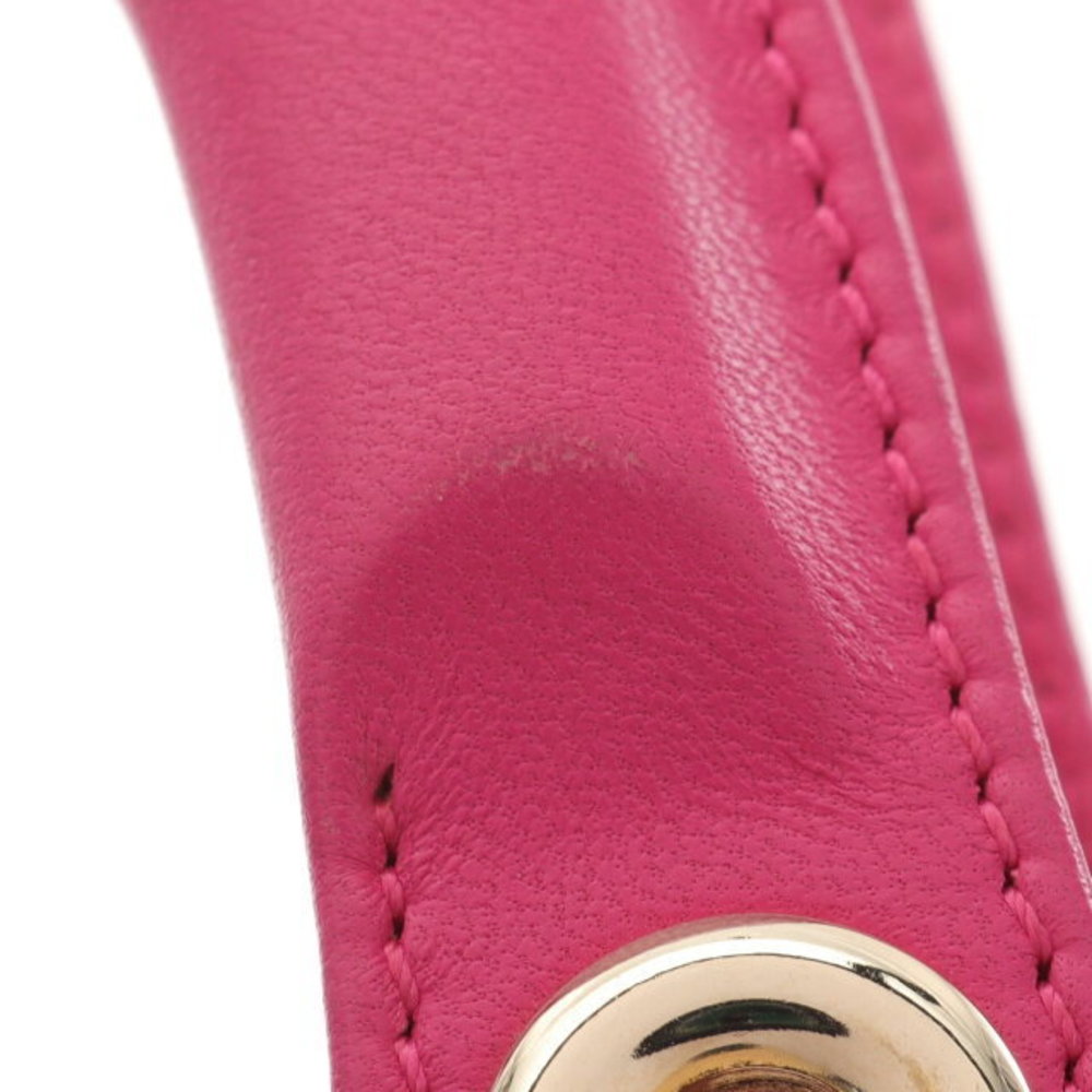 Dior Lady Pink Handbag Leather - Picture 5 of 7